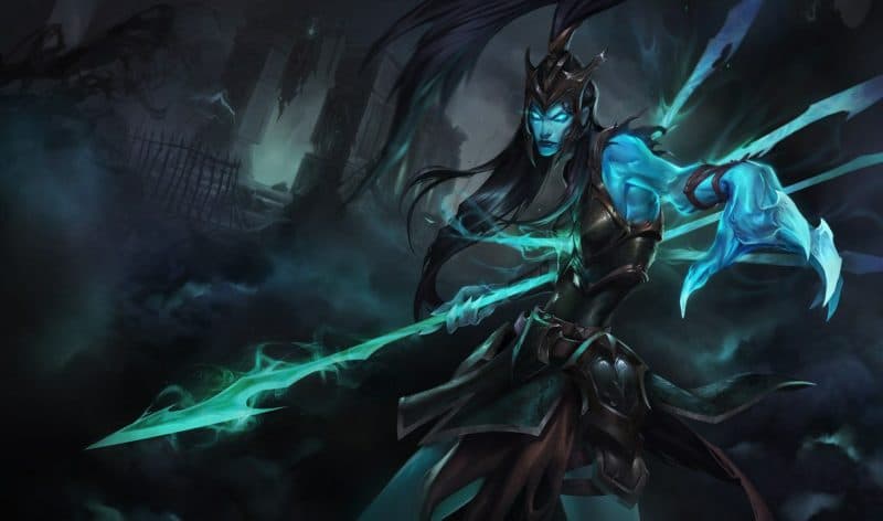 Splash Art campeã Kalista