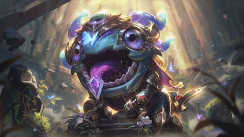 Kog'Maw é uma dos campeões ADC no LoL