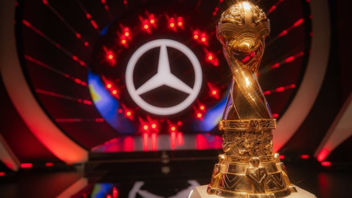 Foto da taça do MSI.