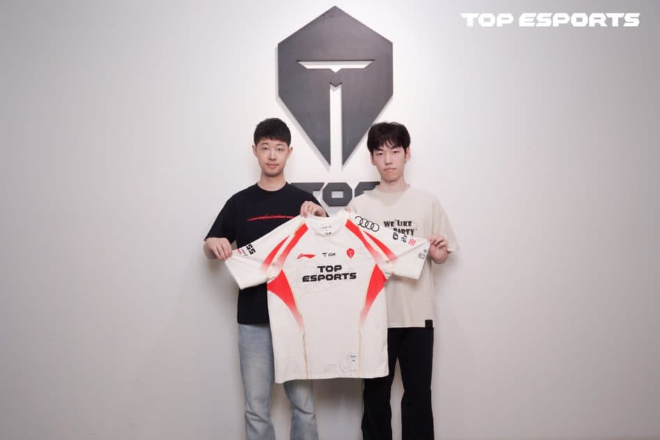 Foto de Hang anunciado pela Top Esports.