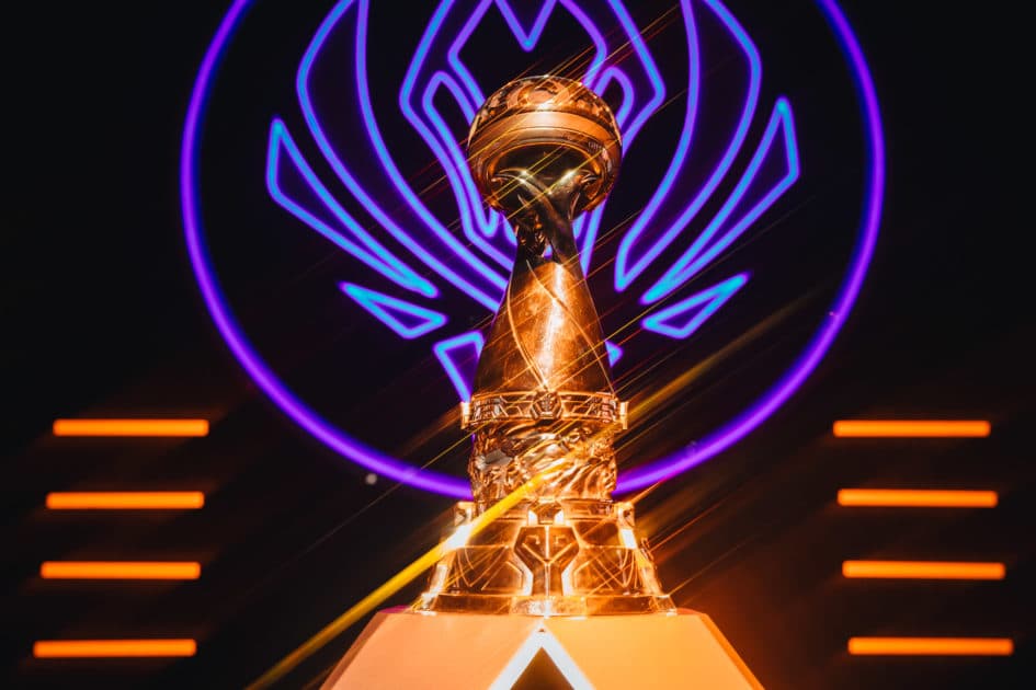 Foto da taça do MSI.