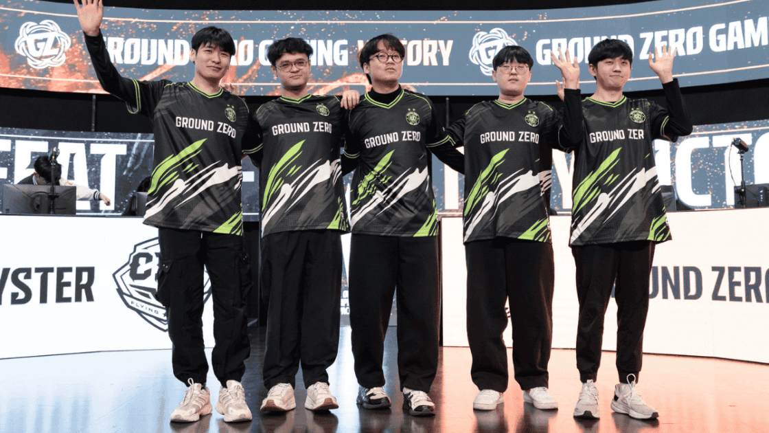 Foto da equipe da Ground Zero na LCP 2026.