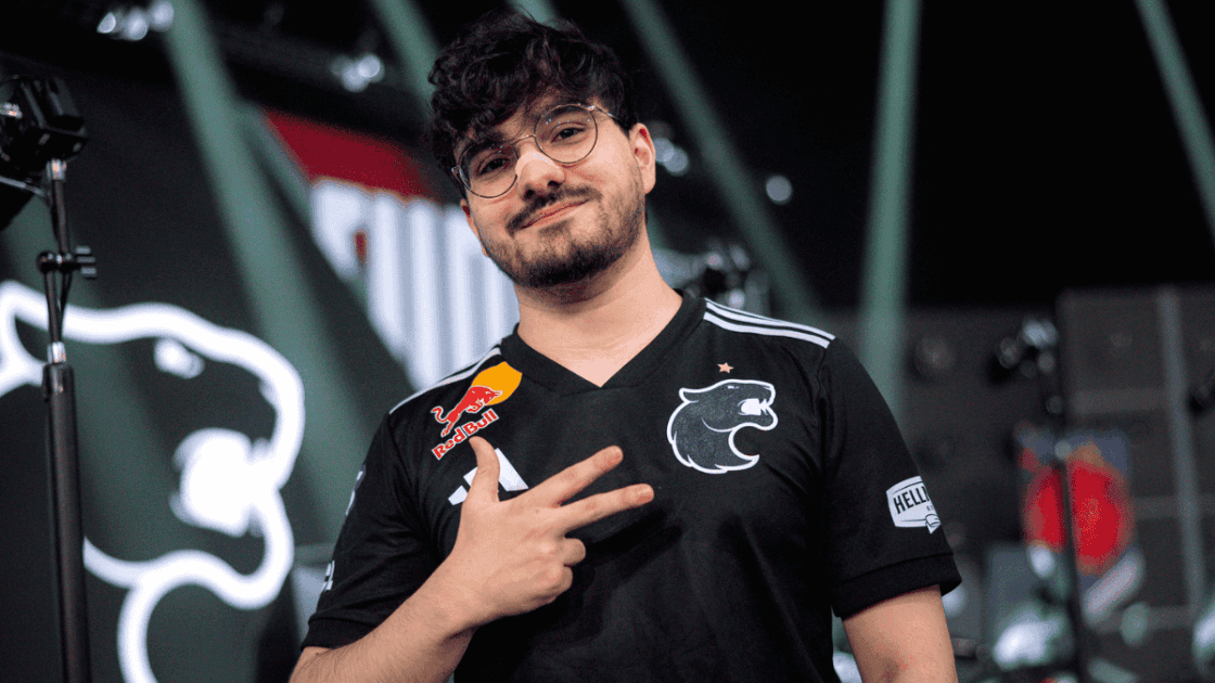 Foto de Guigo, top laner da FURIA.