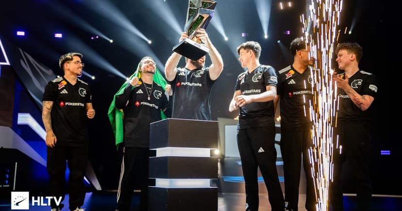CS2: Time brasileiro é o top 1 do ranking mundial pela primeira vez na história!